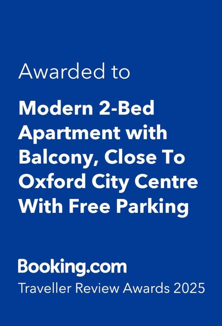 Modern 2-Bed Apartment With Balcony, Close To Oxford City Centre With Free Parking ภายนอก รูปภาพ